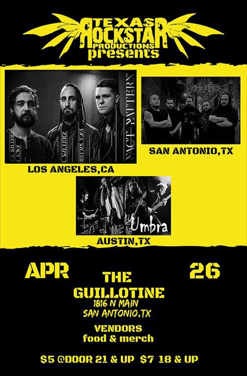 Industrial Revolution with Fact Pattern, Umbra, and Mute at The Guillotine, San Antonio, TX